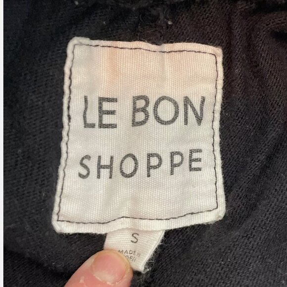 LE BON SHOPPE BALLOON PANTS - BLACK size SMALL REGULAR (NOT HEAVIER WEIGHTED) - Picture 4 of 6